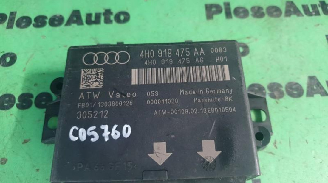 Modul senzor parcare Audi A7 ( 10.2010- 4h0919475aa