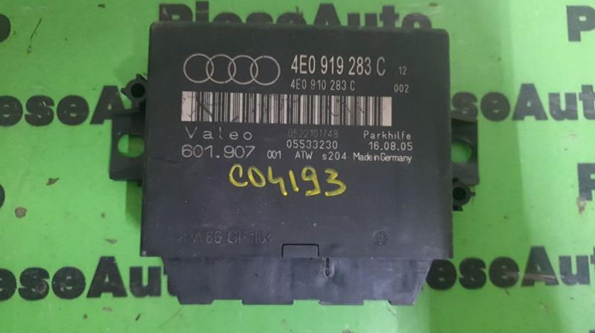 Modul senzor parcare Audi A8 (2002-2009) [4E_] 4e0919283c