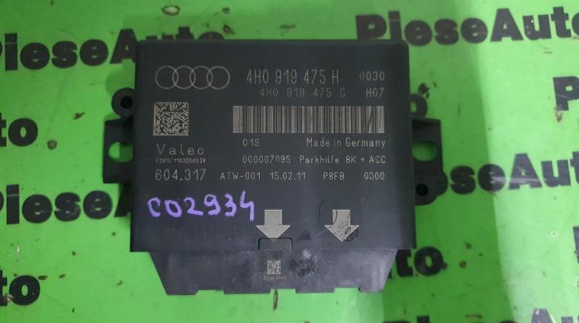 Modul senzor parcare Audi A8 (2009->) [4H_] 4h0919475h