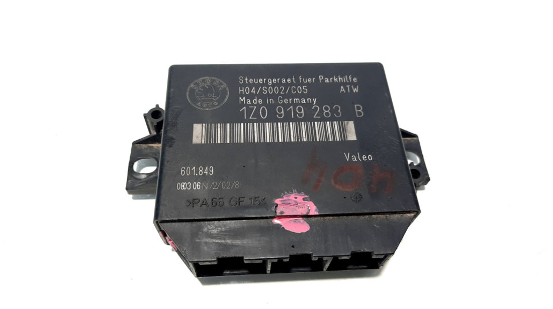 Modul senzor parcare, cod 1Z0919283B, Skoda Octavia 2 (1Z3) (idi:521723)