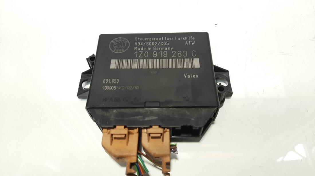 Modul senzor parcare, cod 1Z0919283C, Skoda Octavia 2 Combi (1Z5) (id:476189)