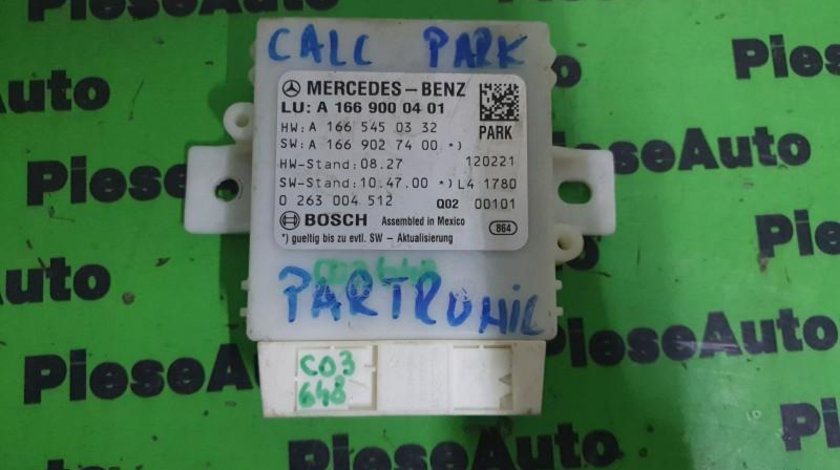 Modul senzor parcare Mercedes ML (06.2011-> [w166] a1669000401