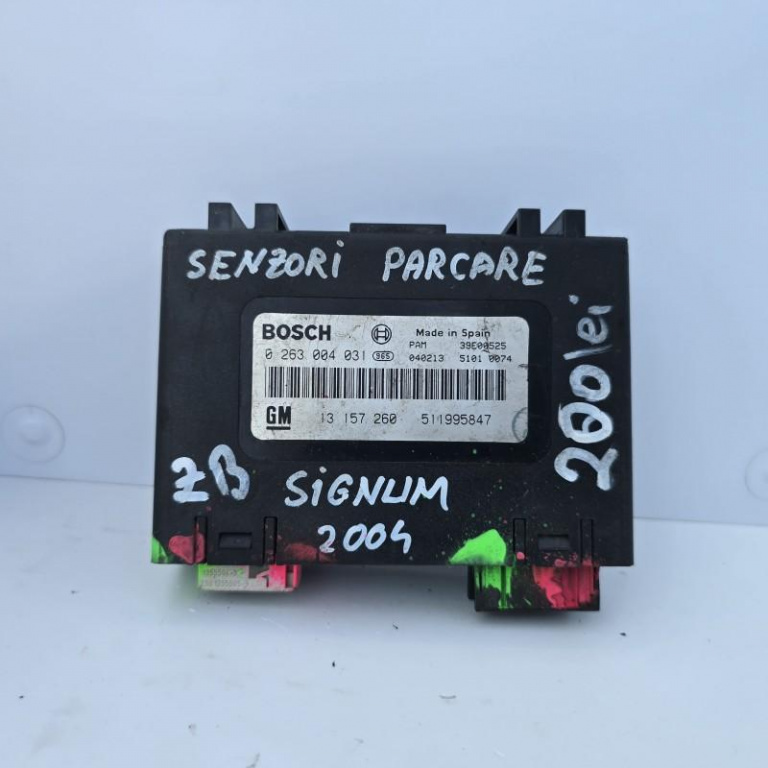 Modul senzor parcare Opel Zafira B Facelift 2008-2014 13157260