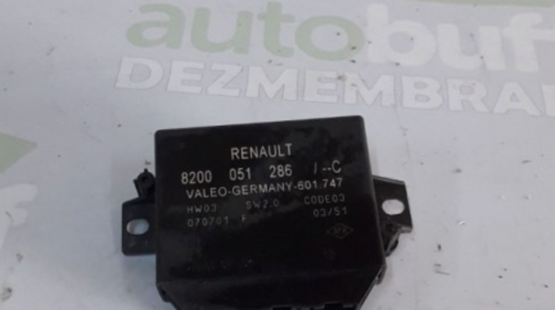 Modul Senzor Parcare Renault Laguna II (2000-2007) 1.9 8200051286 8200051286E