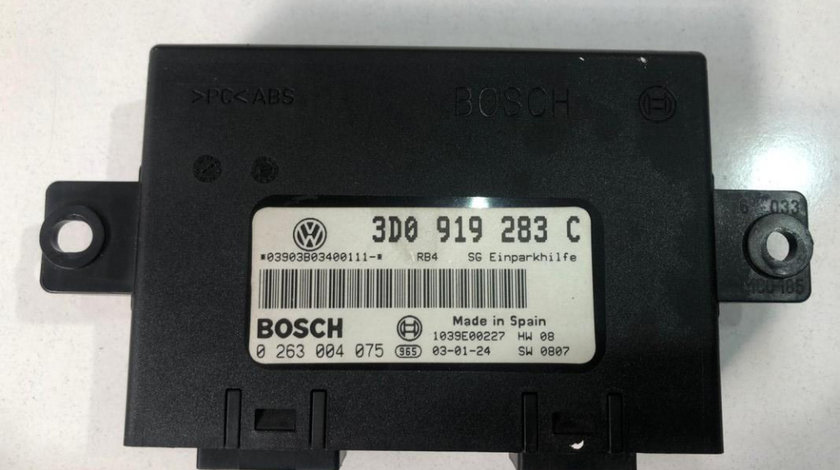 Modul senzor parcare Volkswagen Phaeton (2002-2010) 3d0919283c