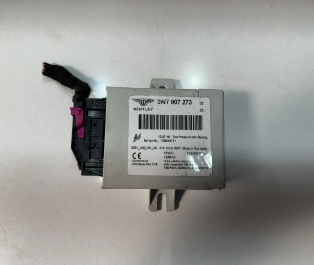 Modul senzor presiune roti 3W7907273 Bentley Continental GT [2003 - 2012]