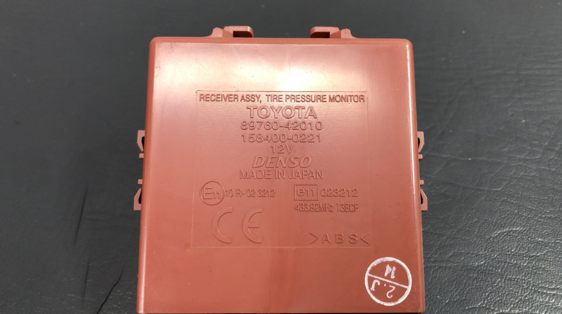 Modul senzor presiune roti Toyota RAV 4 D4D 2.2 177 cp Manual sedan 2007 (8976042010)