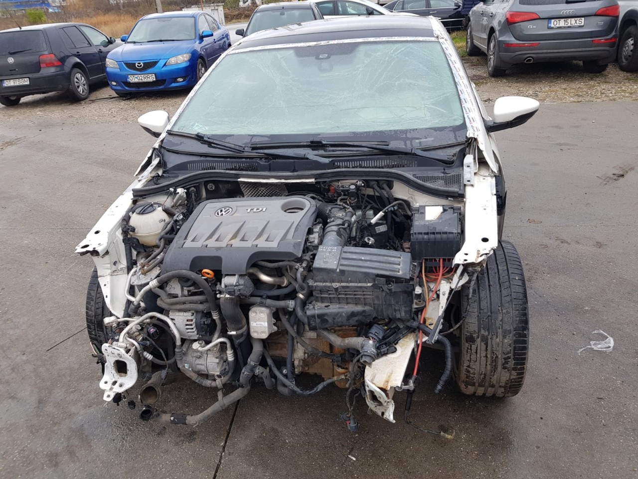 Modul senzor presiune roti Volkswagen Passat CC 2.0 TDI An 2013