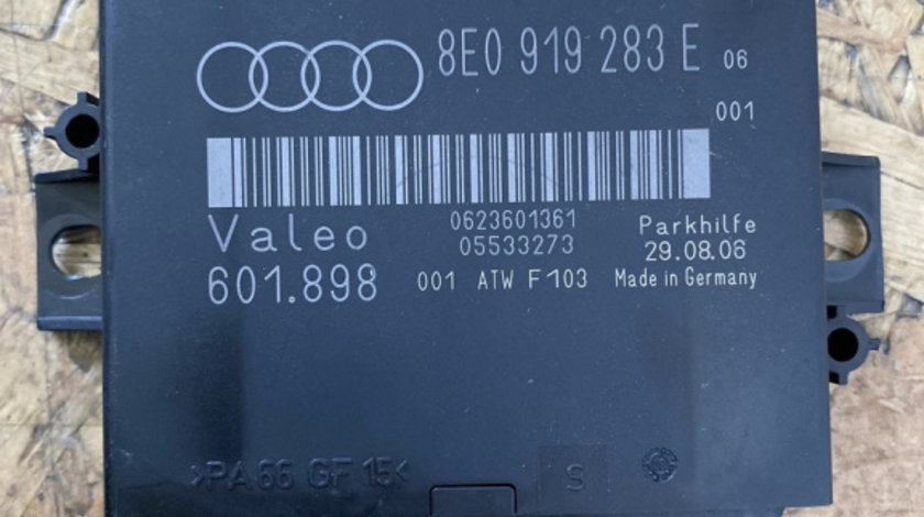 Modul senzori de parcare PDC Audi A4 B7 sedan S-Line sedan 2007 (8E0919283E)