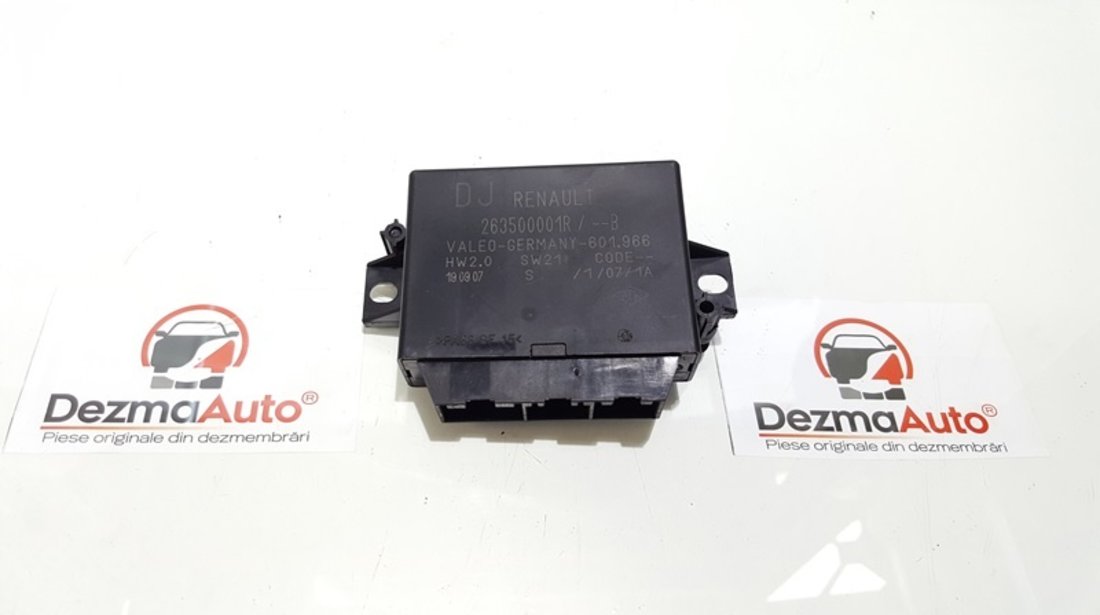 Modul senzori parcare 263500001R, Renault Laguna 3 (id:341213)