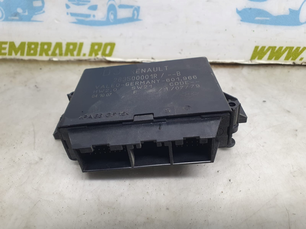 Modul senzori parcare 263500001r Renault Laguna 3 [2007 - 2011] 1.5 dci K9K780