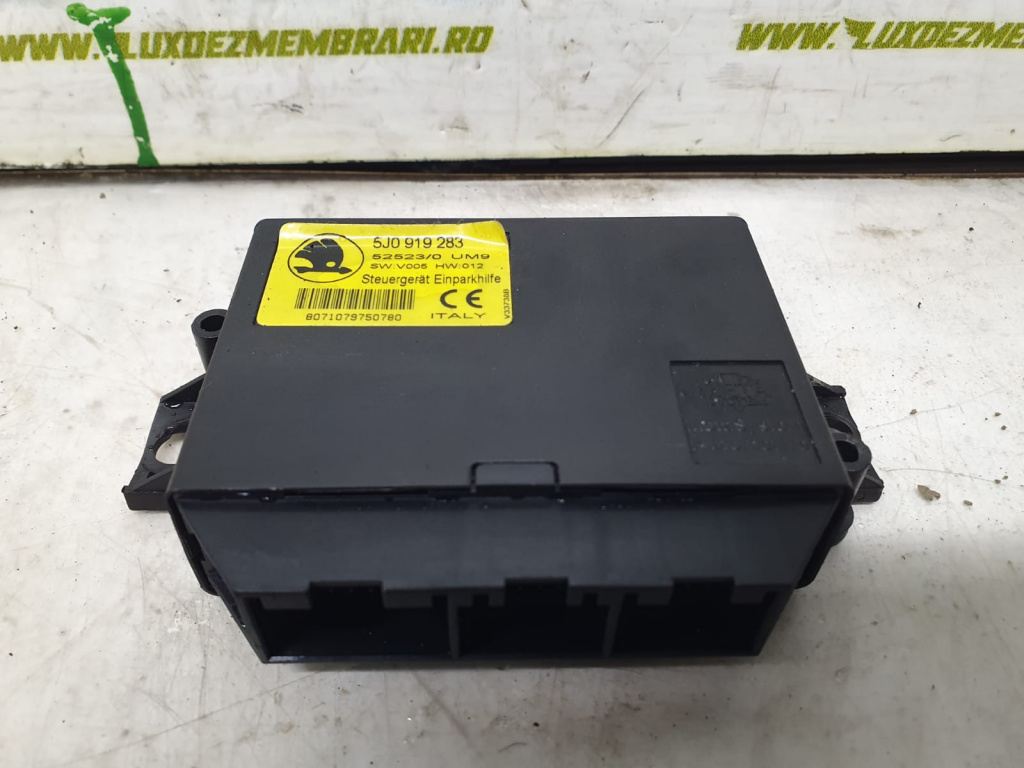Modul senzori parcare 5j0919283 Skoda Fabia 5J [2007 - 2010]