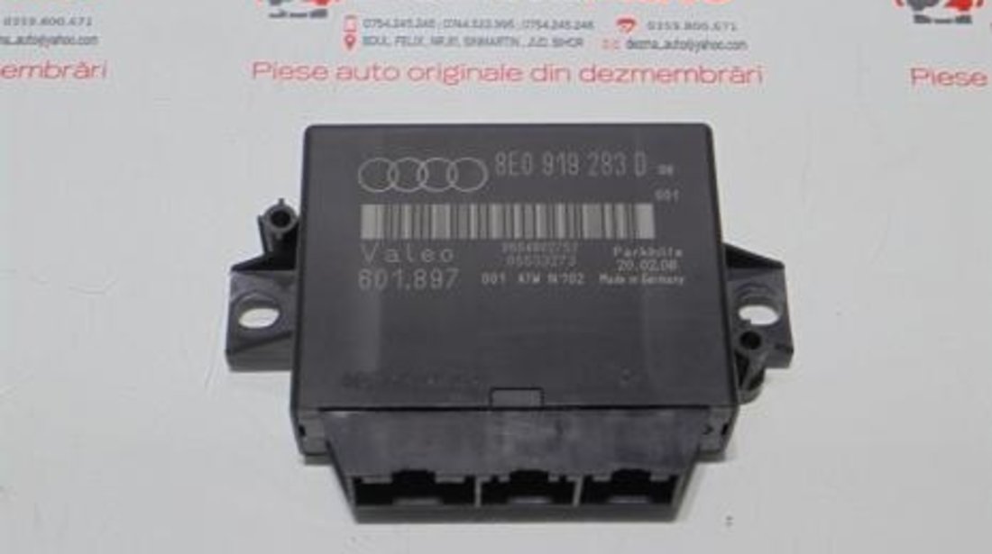 Modul senzori parcare 8E0919283D, Audi A4 Avant