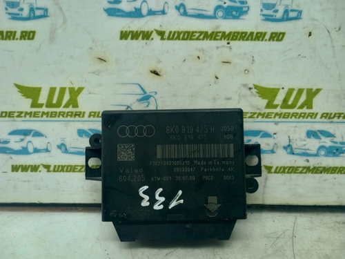 Modul senzori parcare 8K0919475H Audi A5 8T [2007 - 2011] 2.0 tfsi CDN