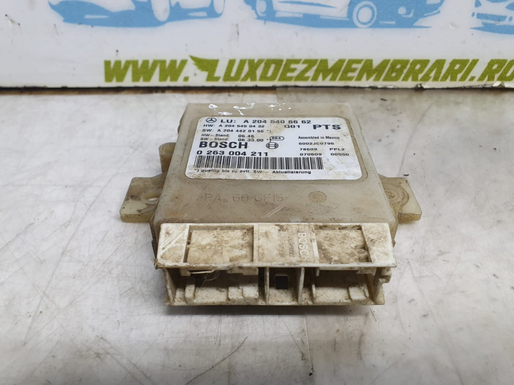 Modul senzori parcare A2045406662 Mercedes-Benz C-Class W204/S204 [2007 - 2012] 2.2 cdi 651.911