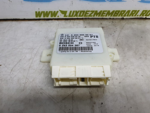 Modul senzori parcare A2049009201 Mercedes-Benz C-Class W204/S204 [2007 - 2012] 2.2 cdi 651.911