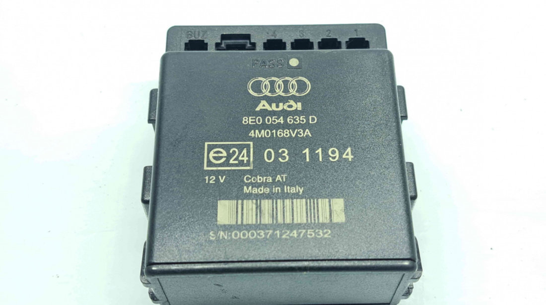 Modul senzori parcare Audi A1 (8X1) [Fabr 2010-2018] 8E0054635D