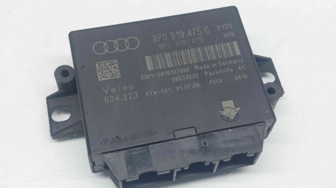 Modul senzori parcare Audi A3 Sportback (8PA) [Fabr 2004-2013] 8P0919475G