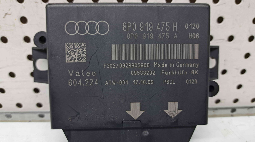 Modul senzori parcare Audi A3 Sportback (8PA) [Fabr 2004-2013] 8P0919475H