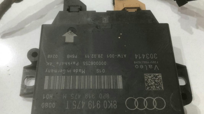Modul senzori parcare Audi A4 (2007-2011) [8K2, B8] 8K0919475T
