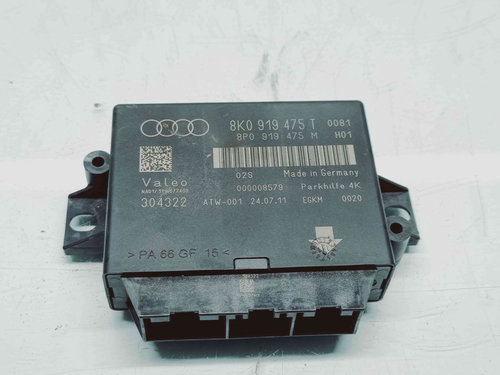 Modul senzori parcare Audi A4 (8K5, B8) Avant [Fabr 2008-2015] 8K0919475T