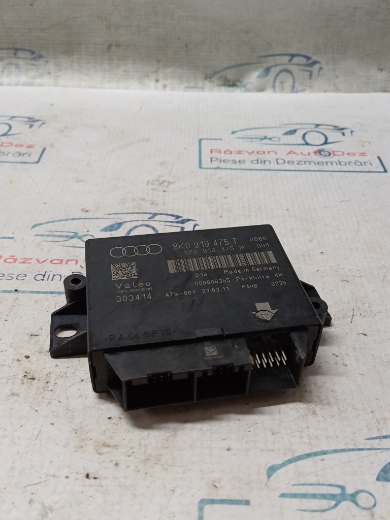 Modul Senzori Parcare Audi A5 Cabrio - Motorina 2010, 8K0919475T