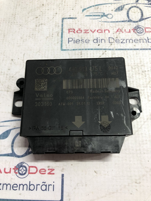 Modul Senzori Parcare Audi A6 C7 2012, 4H0919475L