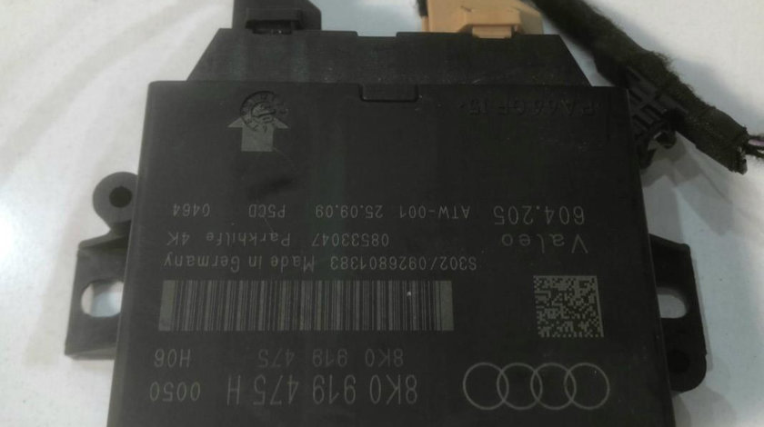 Modul senzori parcare Audi A6 facelift (2008-2011) [4f, C6] 8K0919475H