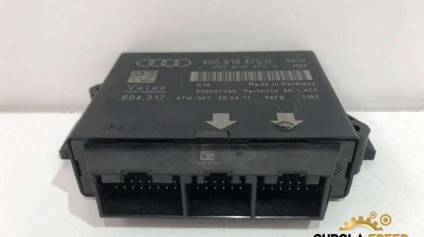 Modul senzori parcare Audi A8 (2009-2017) [4H] D4 4h0919475h