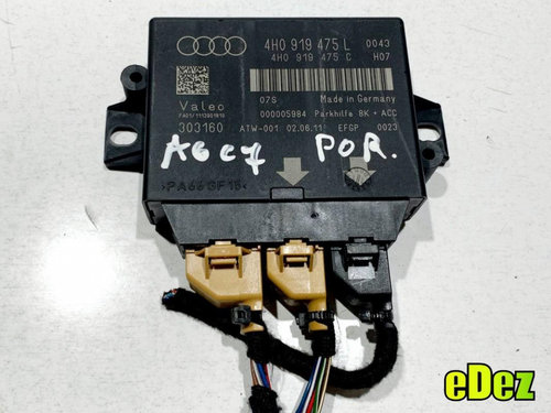 Modul senzori parcare Audi A8 (2009-2017) [4H] D4 4H0919475L