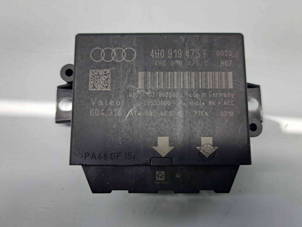 Modul senzori parcare AUDI A8 (4H) [Fabr 2010-2017] 4H0919475F