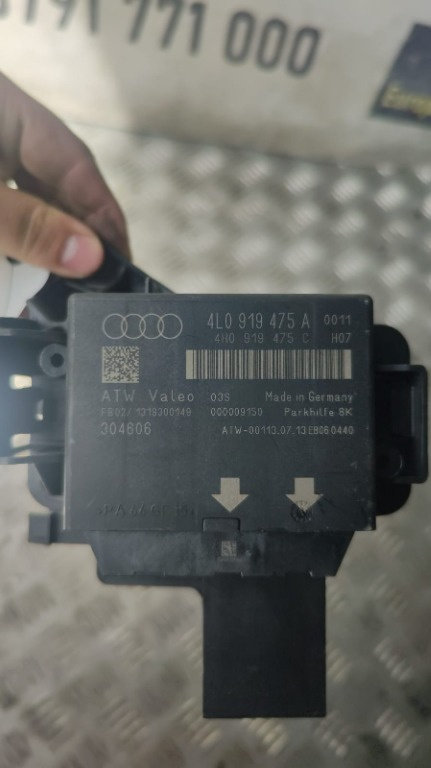 Modul senzori parcare Audi Q7 4L 4.2 TDI 340cp /250Wk cod motor CCF transmisie automata an 2014 cod ...