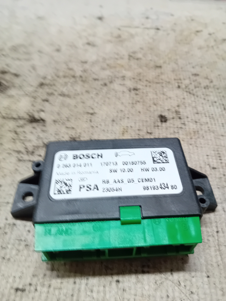 Modul Senzori Parcare Citroen C3 1.2 Benzina 2018, 9819343480