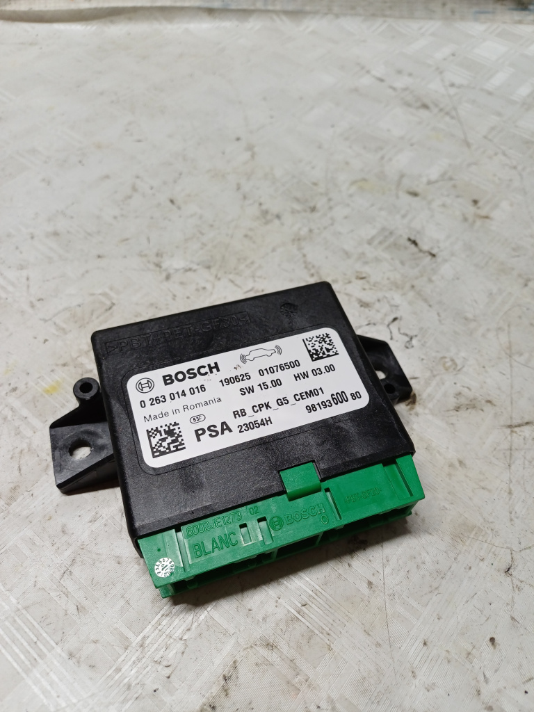 Modul Senzori Parcare Citroen C5 Aircross 1.2 Benzina 2019, 9819360080