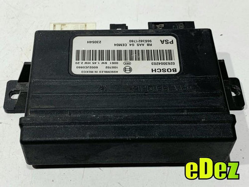 Modul senzori parcare Citroen C5 III (2008-2012) 9663821780