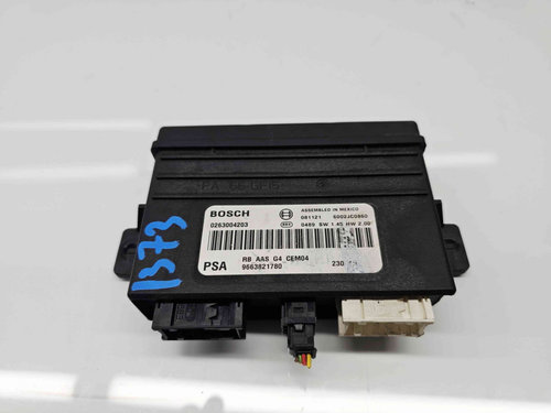 Modul senzori parcare Citroen C5 (III) [Fabr 2008-2017] 9663821780