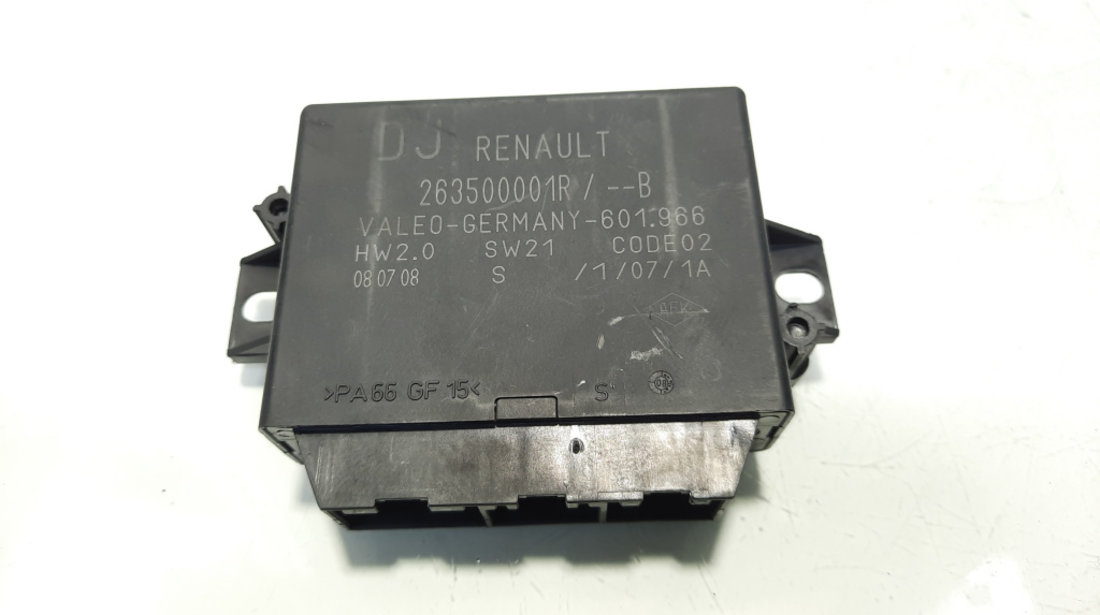 Modul senzori parcare, cod 263500001R, Renault Laguna 3 Coupe (idi:555045)