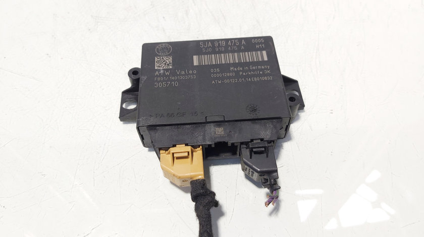 Modul senzori parcare, cod 5JA919475A, Skoda Rapid Spaceback (NH1) (id:647160)