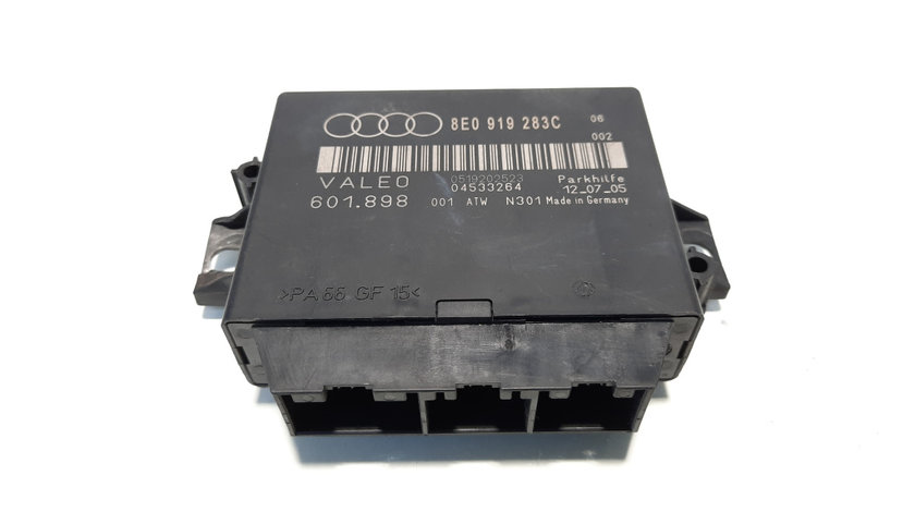 Modul senzori parcare, cod 8E0919283C, Audi A4 (8EC, B7) (idi:549281)