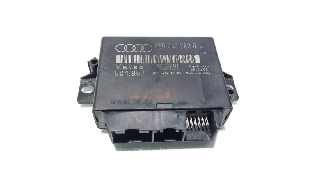 Modul senzori parcare, cod 8E0919283D, Audi A4 Avant (8ED, B7) (id:565476)