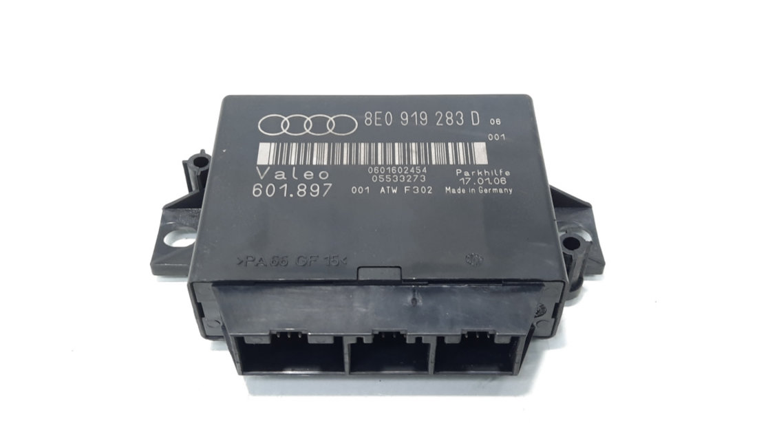 Modul senzori parcare, cod 8E0919283D, Audi A4 Avant (8ED, B7) (id:493889)