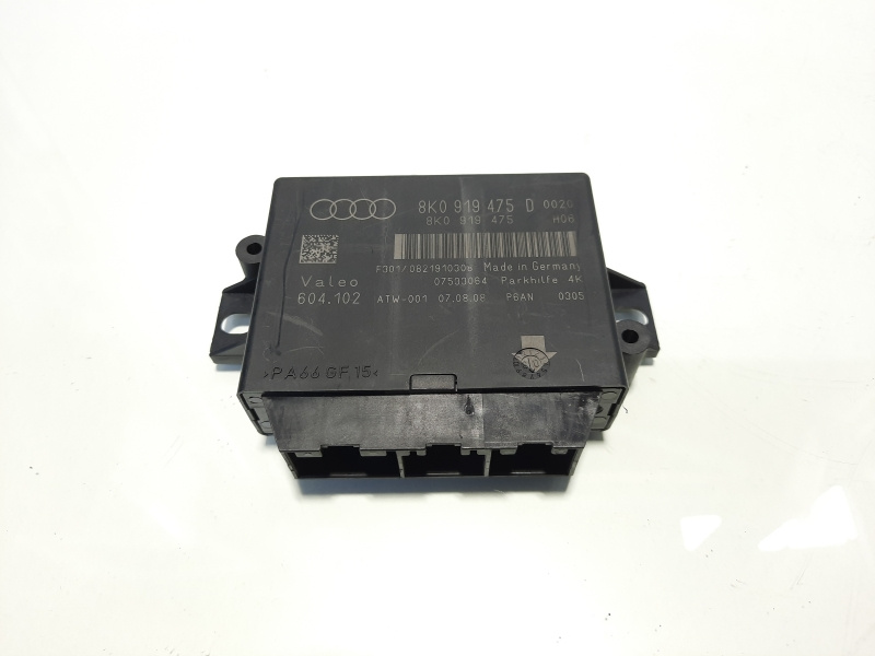 Modul senzori parcare, cod 8K0919475D, Audi A4 Allroad (8KH, B8) (idi:600838)