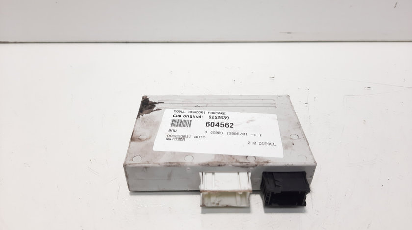 Modul senzori parcare, cod 9252639, Bmw 1 Coupe (E82) (idi:604562)