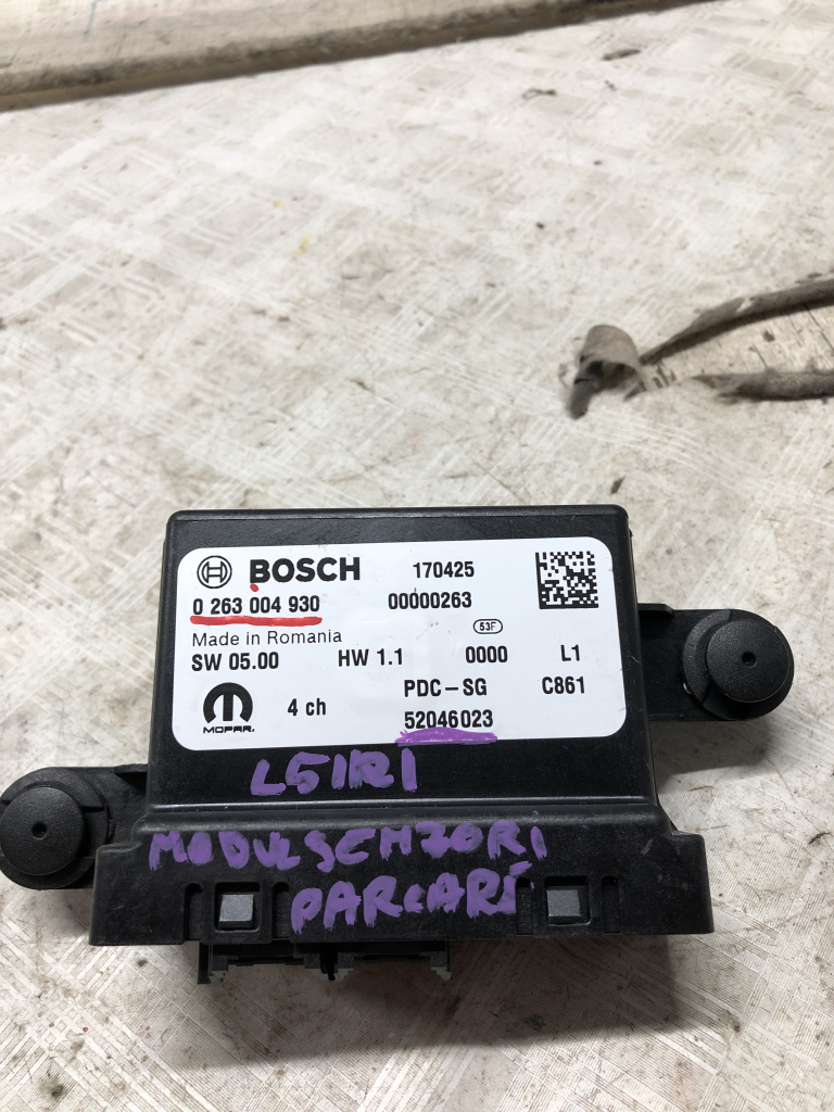 Modul Senzori Parcare Fiat Tipo 1.4 Benzina 2016, 52046023