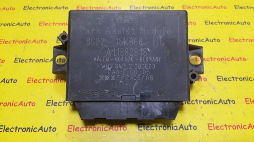 Modul Senzori Parcare Ford, 6G9215K866CC, A11882818