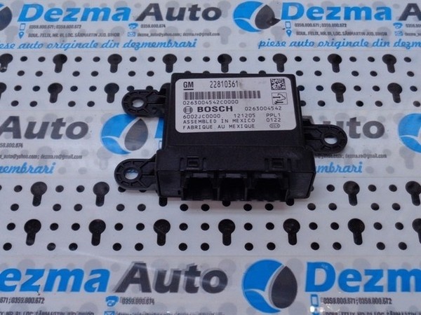 Modul senzori parcare GM22810361, Opel Astra Sports Tourer (J) (id:207767)