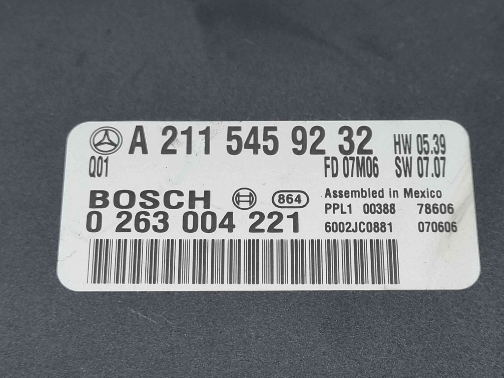Modul senzori parcare Mercedes Clasa E (W211) [Fabr 2002-2009] A2115459232
