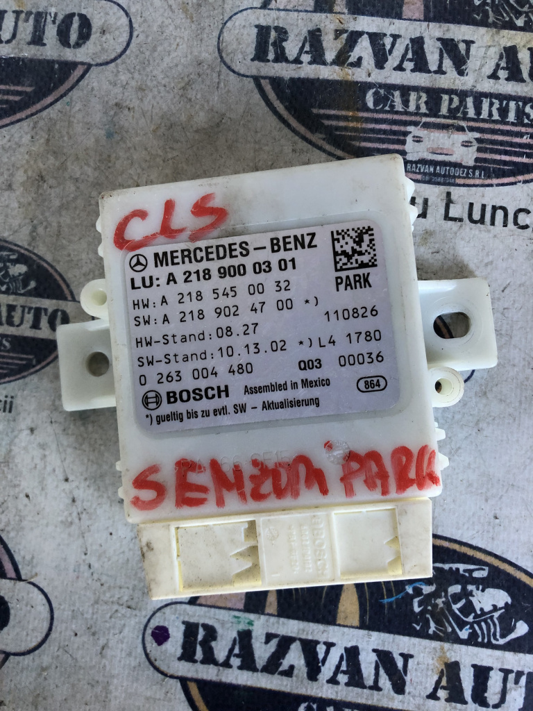 Modul Senzori Parcare Mercedes CLS 350 2012, A2185450032
