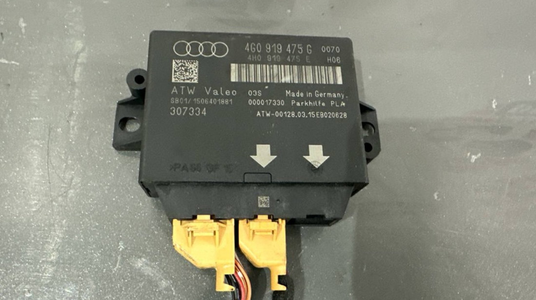 Modul senzori parcare PDC 4G0919475G AUDI A7 Sportback (4GA, 4GF) 3.0 TDI quattro 239 cai