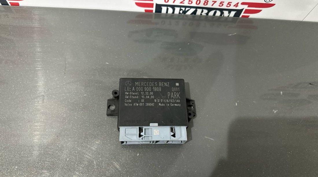 Modul senzori parcare PDC A0009001808 Mercedes-Benz Clasa S Sedan (W222) 3.0 CDI 286 cai